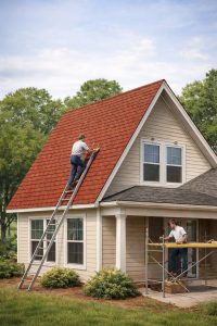 The Near-Vertical Lower Slope, When a Roof Behaves Like a Wall