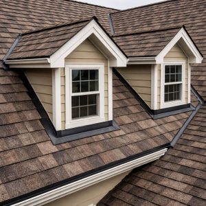 Dormers and Projections Breaking Through Combination Roof Sections