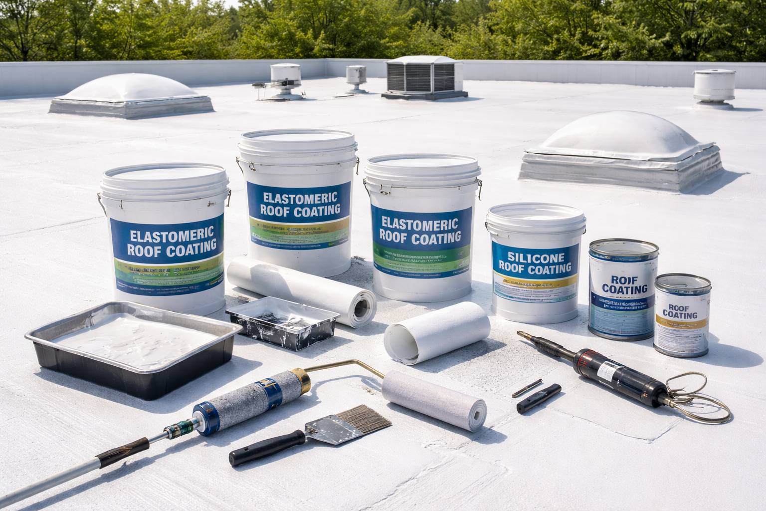 How JosephMill Applies Roof Coatings in Denham Springs