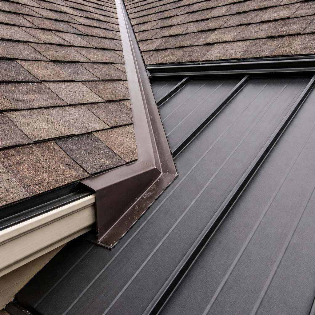 Dissimilar Material Transitions, When Shingle Meets Metal or Coating