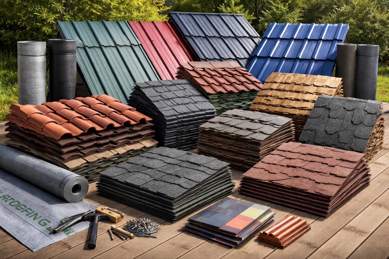Roofing Materials We Install in Denham Springs