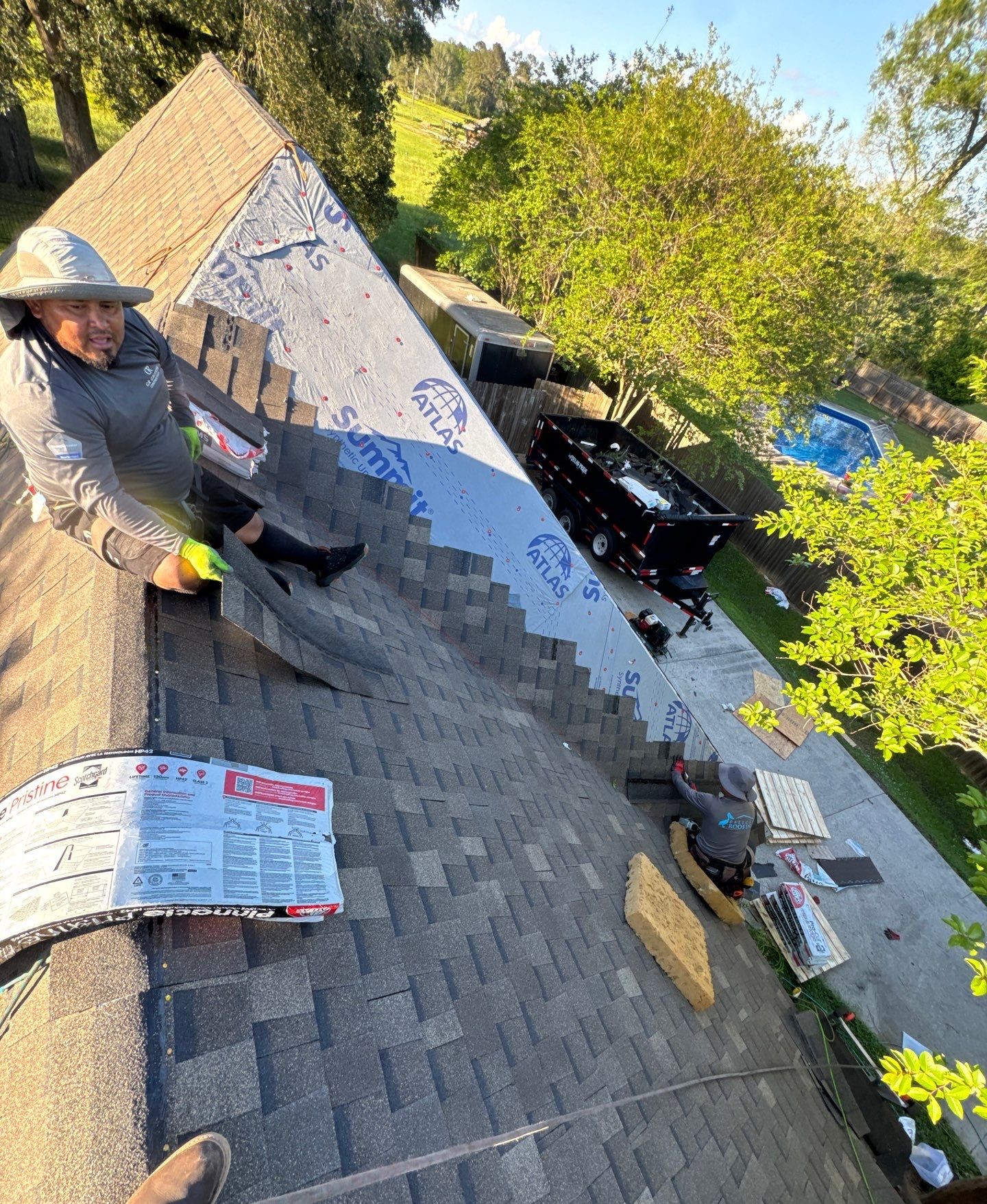 Emergency Tarping and Temporary Roof Protection in Denham Springs